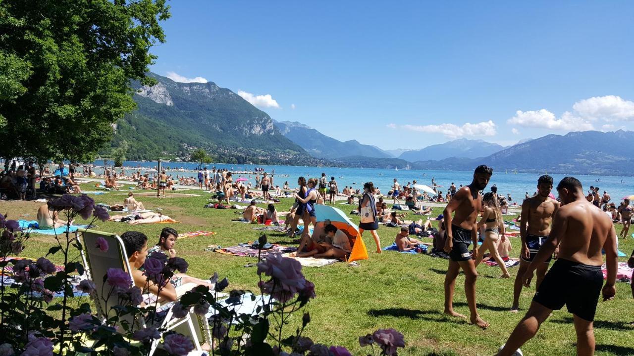 Ferienwohnung Au Bout Du Lac D'Annecy Doussard Exterior foto