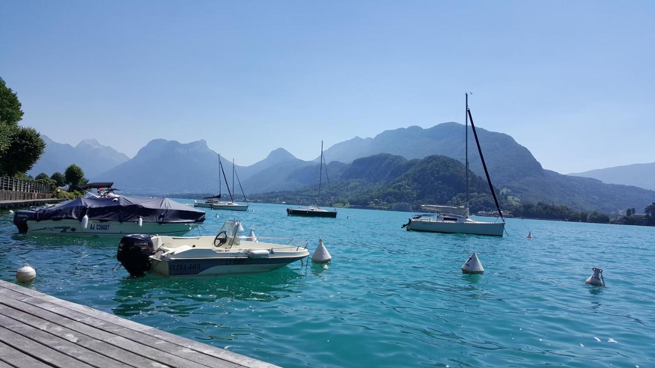 Ferienwohnung Au Bout Du Lac D'Annecy Doussard Exterior foto