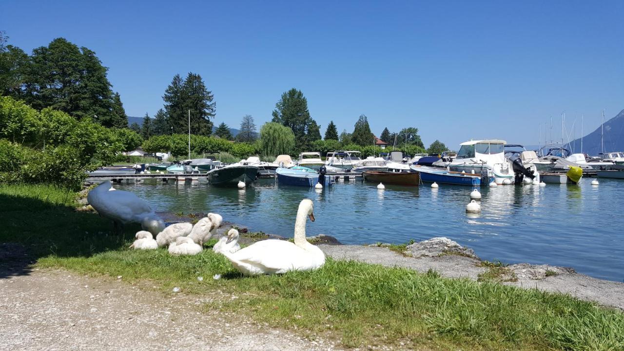 Ferienwohnung Au Bout Du Lac D'Annecy Doussard Exterior foto